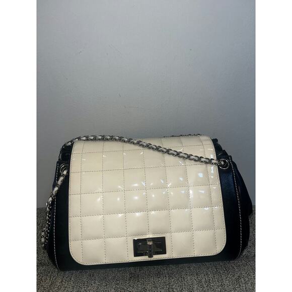 Chanel Quilted Patent Leather Flap Bag - Like New Condition